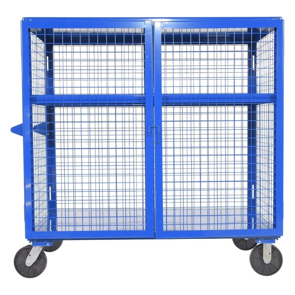 2000 lb Capacity, 33 W x 64.5625 L x 61.625 H, 2 Shelves